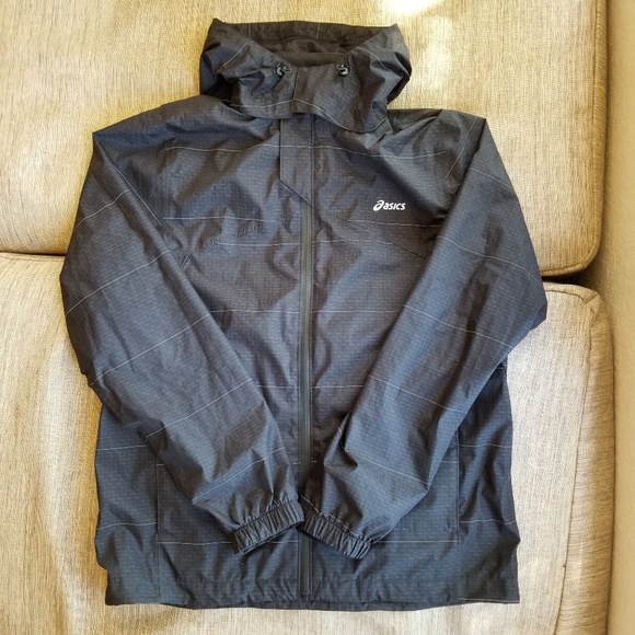 asics rain jacket mens